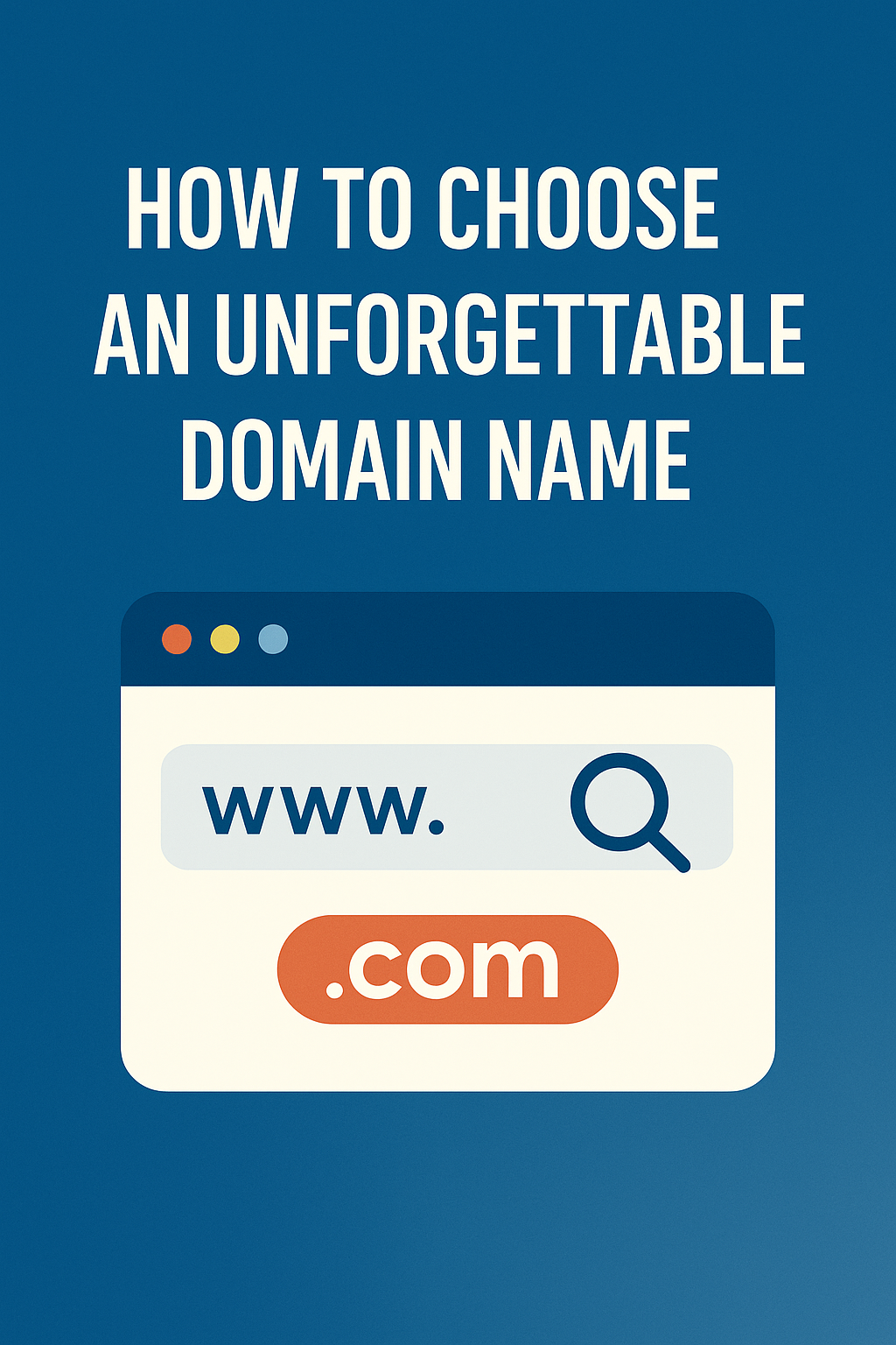 How to Choose an Unforgettable Domain Name